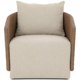 Maven Outdoor Swivel Chair, Alessi Buff by Four Hands