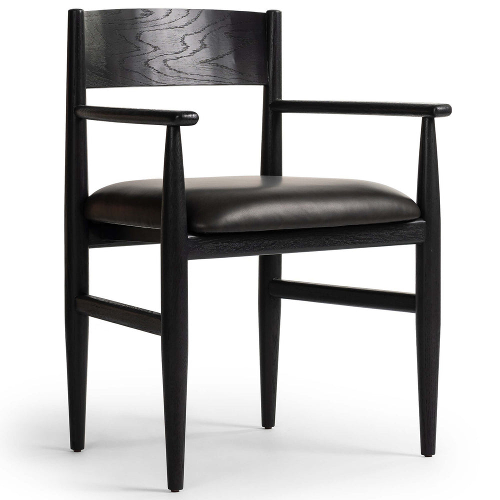 Mavery Arm Chair, Sierra Espresso