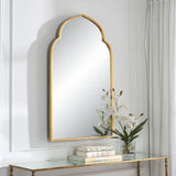Maxfield Mirror, Gold