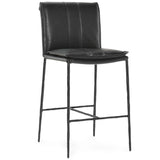 Mayer Leather Bar & Counter Stool by Classic Home