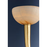 Maywood 8 Light Chandelier, Vintage Gold Leaf