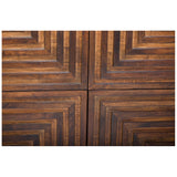Maze Low Dresser, Mud Brown