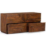 Maze Low Dresser, Mud Brown
