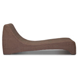 Mazu Outdoor Chaise, Tanned Weave by Four Hands-Furniture - Chair-High Fashion Home