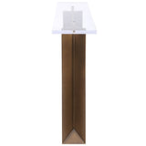 McElroy Console Table, Clear-Furniture - Accent Tables-High Fashion Home