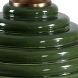 McKay Table Lamp, Dark Green-Lighting-High Fashion Home