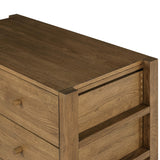 Meadow 5 drawer Dresser, Tawney Oak-Furniture - Storage-High Fashion Home