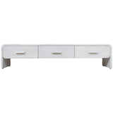 Media Stand, White Wash