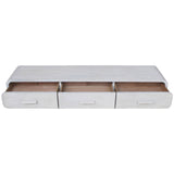 Media Stand, White Wash