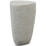 Medina Large Outdoor End Table, Matte Stone by Four Hands
