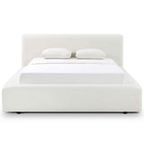 Meena Storage Bed, Cream-Furniture - Bedroom-High Fashion Home