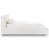 Meena Storage Bed, Cream-Furniture - Bedroom-High Fashion Home