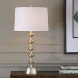 Meila Table Lamp, Antique Brass