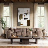 Melina 71" 2 Piece Coffee Table, Havanna Brown-Furniture - Accent Tables-High Fashion Home