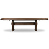 Melina Extension Dining Table, Weathered Acacia by Four Hands-Furniture - Dining-High Fashion Home