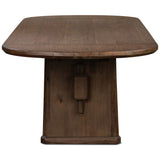 Melina Extension Dining Table, Weathered Acacia by Four Hands-Furniture - Dining-High Fashion Home