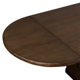 Melina Extension Dining Table, Weathered Acacia by Four Hands-Furniture - Dining-High Fashion Home