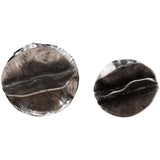 Melisandre Sculptures, Antique Nickel, Set of 2-Accessories-High Fashion Home