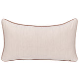 Memoir Lumbar Pillow, Frothed Brown-Accessories-High Fashion Home