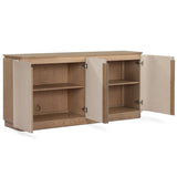 Meriella Sideboard, Beige by Four Hands-Furniture - Storage-High Fashion Home