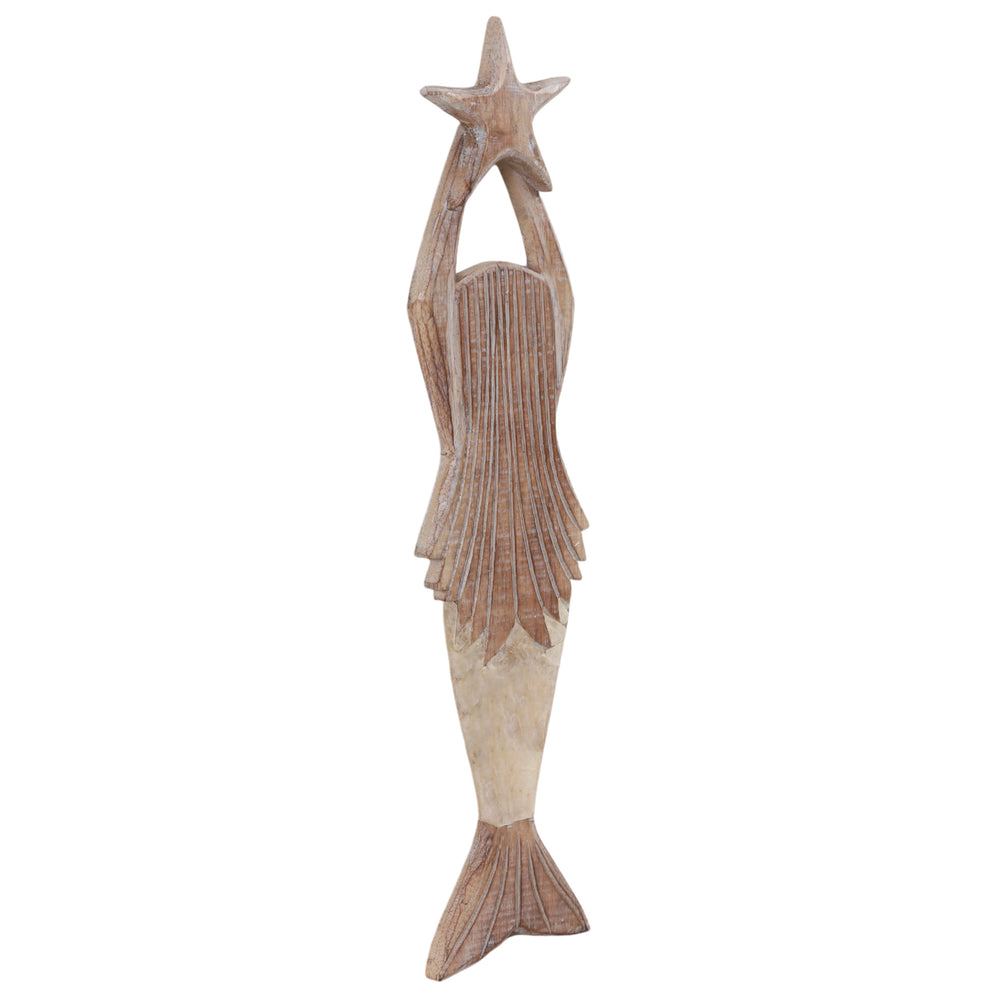 Mermaid w/Capiz Tail, Natural