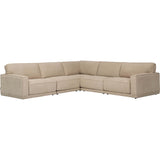 Merwin 5 Piece Sectional, Pacific Ecru