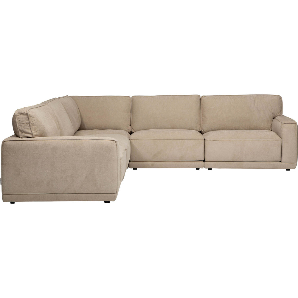 Merwin 5 Piece Sectional, Pacific Ecru