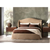 Meryl Slipcover Bed, Broadway Canvas