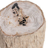 Messi End Table, Coastal Birch-Furniture - Accent Tables-High Fashion Home