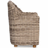 Messina Outdoor Dining Arm Chair, Sand-Furniture - Outdoor-High Fashion Home