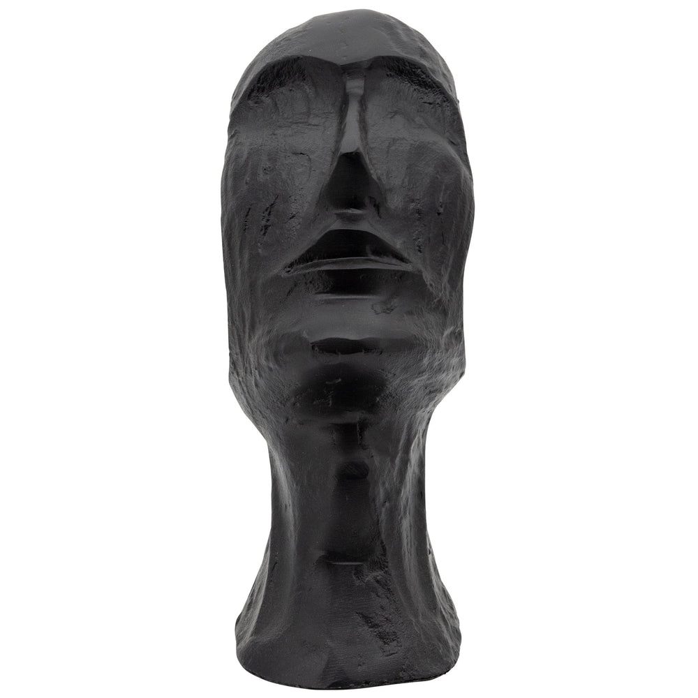 Metal Face Decor, Black-Accessories-High Fashion Home