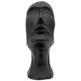 Metal Face Decor, Black-Accessories-High Fashion Home