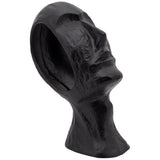 Metal Face Decor, Black-Accessories-High Fashion Home