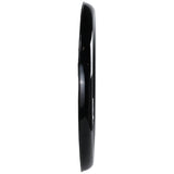 Metal Round Mirror, Black