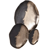 Metal Wall Decor, Black/Bronze