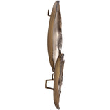 Metal Wall Decor, Black/Bronze