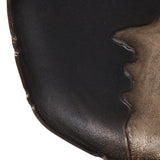 Metal Wall Decor, Black/Bronze