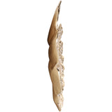 Metal Wall Flowers, Gold/White, Set of 2