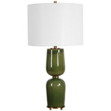 Meyer Table Lamp, Green-Lighting-High Fashion Home