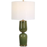Meyer Table Lamp, Green-Lighting-High Fashion Home