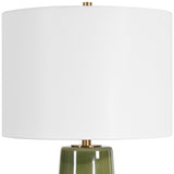 Meyer Table Lamp, Green-Lighting-High Fashion Home