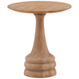 Meylin Side Table, Light Natural-Furniture - Accent Tables-High Fashion Home