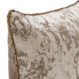 Mica Lumbar Pillow, Frost
