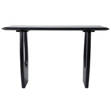 Mid-Century Console Table, Black
