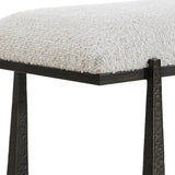Midas Bench, Black-Furniture - Benches-High Fashion Home