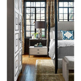 Midtown Stone Night Table, Flannel-Furniture - Accent Tables-High Fashion Home