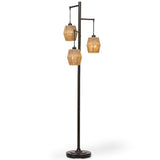 Miguel Floor Lamp, Rubbed Bronze-Lighting-High Fashion Home