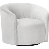 Mika Swivel Chair, Vance Mist