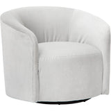 Mika Swivel Chair, Vance Mist