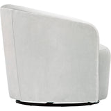 Mika Swivel Chair, Vance Mist